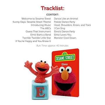 Tonies Elmo Audio Play Character from Sesame Street
