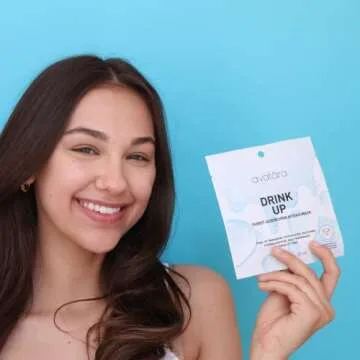 Avatara Drink Up Facial Mask - Hydration for All Skin Types.