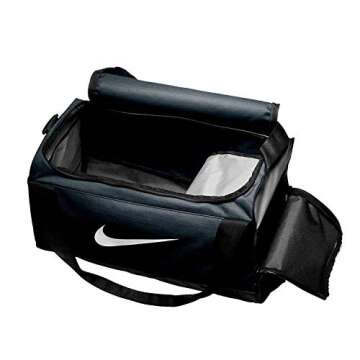 NIKE Brasilia Training Duffel Bag, Black/Black/White, One Size