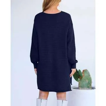 PRETTYGARDEN Women's Oversized Fall Sweater Dress