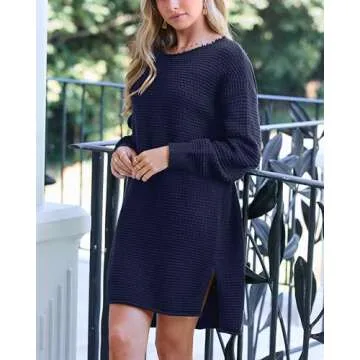 PRETTYGARDEN Women's Oversized Fall Sweater Dress