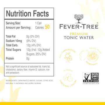 Fever-Tree Tonic Water - Premium Natural Mixer