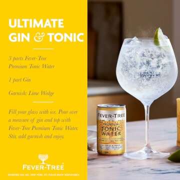 Fever-Tree Tonic Water - Premium Natural Mixer
