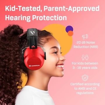 Vanderfields Kids Noise-Canceling Headphones for Ages 3-16
