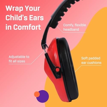 Vanderfields Kids Noise-Canceling Headphones for Ages 3-16