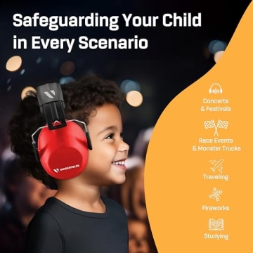 Vanderfields Kids Noise-Canceling Headphones for Ages 3-16