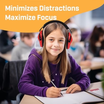 Vanderfields Kids Noise-Canceling Headphones for Ages 3-16