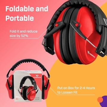 Vanderfields Kids Noise-Canceling Headphones for Ages 3-16