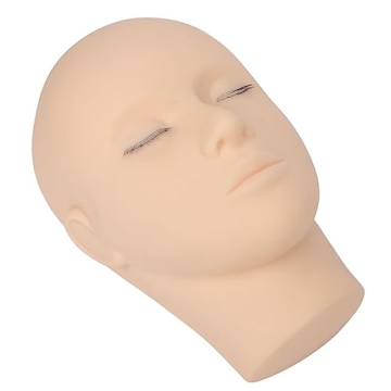 Silicone Lash Mannequin Head for Makeup Practice