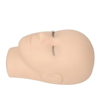 Silicone Lash Mannequin Head for Makeup Practice