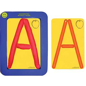 Handwriting Without Tears Pre-Writing Roll-A-Dough Letters and Numbers Set - Enhance Writing Skills!