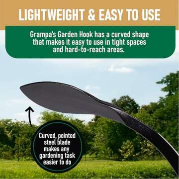 Grampa's Garden Hook - Versatile Gardening Tool for All