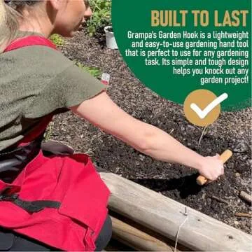 Grampa's Garden Hook - Versatile Gardening Tool for All