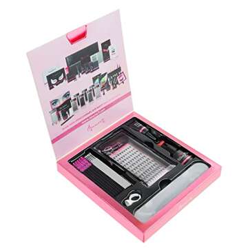 Beauty7 DIY Eyelash Extension Kit for Beginners