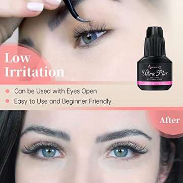 Beauty7 DIY Eyelash Extension Kit for Beginners