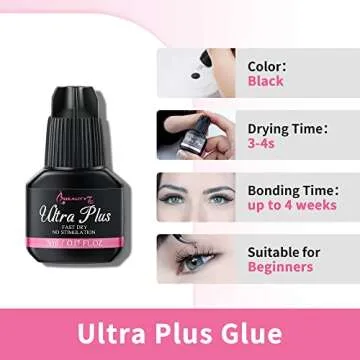 Beauty7 DIY Eyelash Extension Kit for Beginners