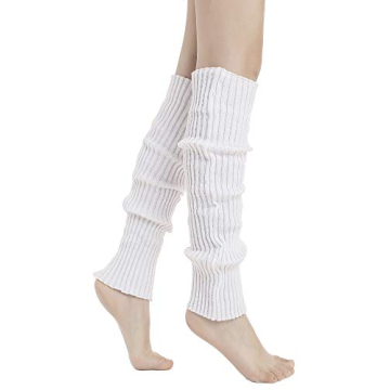 Sarfel Leg Warmers for Women 80s Ribbed Knit Leg Warmer Custume Womens Leg Warmers Sports Party Acce...