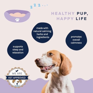 Dog Calming Treats with Natural Ingredients - 30 Chews
