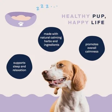 Dog Calming Treats with Natural Ingredients - 30 Chews