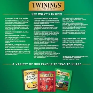 Twinings Tea Advent Calendar with 48 Delicious Tea Bags