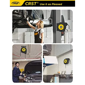 CRST Retractable 55FT Extension Cord Reel for Safety