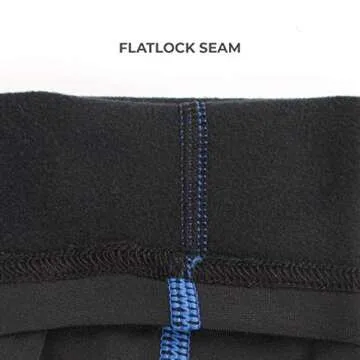 FITEXTREME MAXHEAT Mens Thermal Underwear Long Johns Set with Fleece Lined Black L