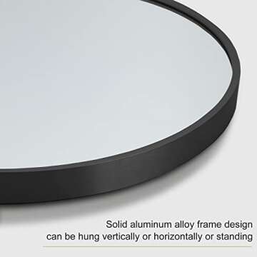 Natsukage Arched Floor Mirror - Stylish & Durable 71x28 Inch