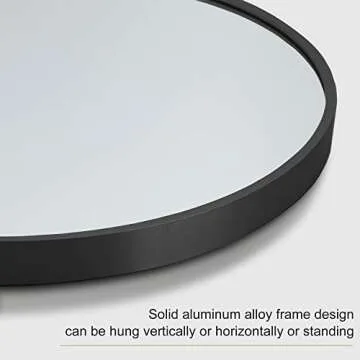 Natsukage Arched Floor Mirror - Stylish & Durable 71x28 Inch