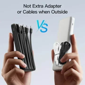 2026 Super Fast Portable Charger with Built-in Cables