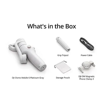 DJI Osmo Mobile 6 Gimbal Stabilizer for Videos and Selfies