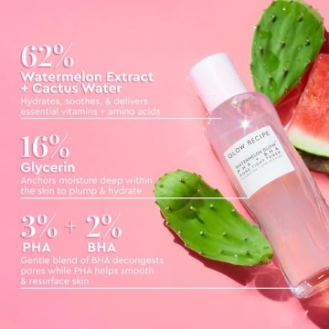 Glow Recipe Dew Drops Serum & Watermelon Toner Set 150ml