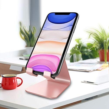 CreaDream Aluminum Cell Phone Stand for Comfortable Usage
