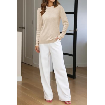 Arach&Cloz Trendy Fall Pullover Sweater for Women