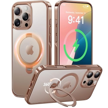 CASEKOO Slim Rose Gold Case for iPhone 16 Pro Max
