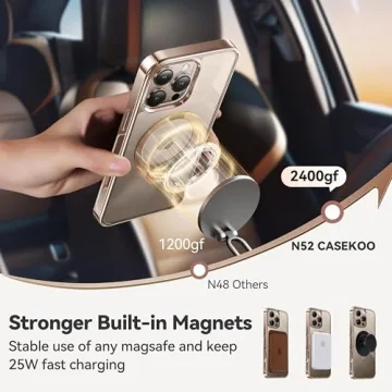 CASEKOO Slim Rose Gold Case for iPhone 16 Pro Max