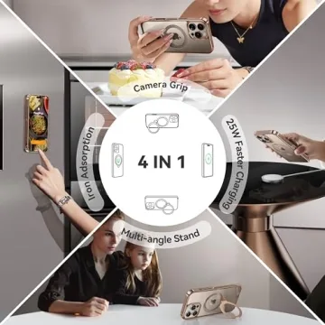 CASEKOO Slim Rose Gold Case for iPhone 16 Pro Max