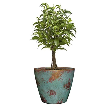 Patina Copper Planter Vogue - Elegant 8-Inch Decor