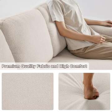 RedLemon 80”Sleeper Sofa Bed,L-Shaped Convertible Sectional Couch Bed with Storage Chaise,2 Built-in Bookshelves and USB Charging Port - Beige