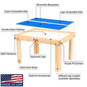 NILO Kids Multi-Purpose Activity Table - Perfect for Creative Play