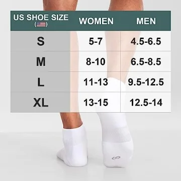 Lapulas Ankle Socks for Women - 6 Pack of Cotton Comfort