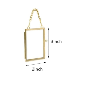 4PCS Double Glass Frames for Creative Home Decor