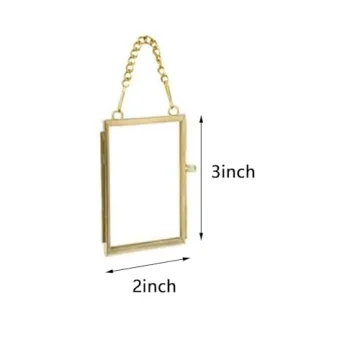 4PCS Double Glass Frames for Creative Home Decor