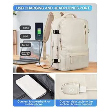 VGCUB Travel Backpack - Stylish and Functional for All Travels