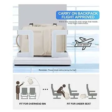 VGCUB Travel Backpack - Stylish and Functional for All Travels