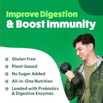 Organic Superfood Greens Powder - Cocoa Chocolate - 30 Servings