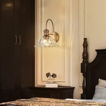 Elegant HDDFL Brass Wall Sconce for Modern Decor