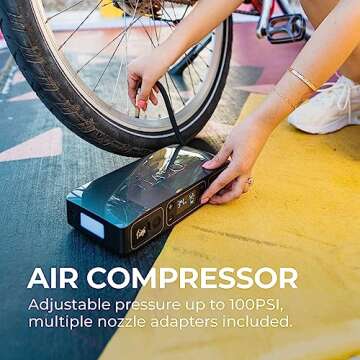 Halo Bolt Air Portable Emergency Power Kit with Tire Pump