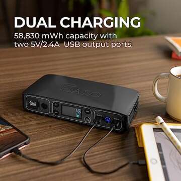 Halo Bolt Air Portable Emergency Power Kit with Tire Pump