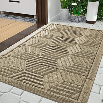 Yimobra Heavy Duty Non-Slip Door Mat for All Seasons