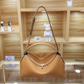 Jefuzh Woman Luxury Leather Tote - Stylish & Practical